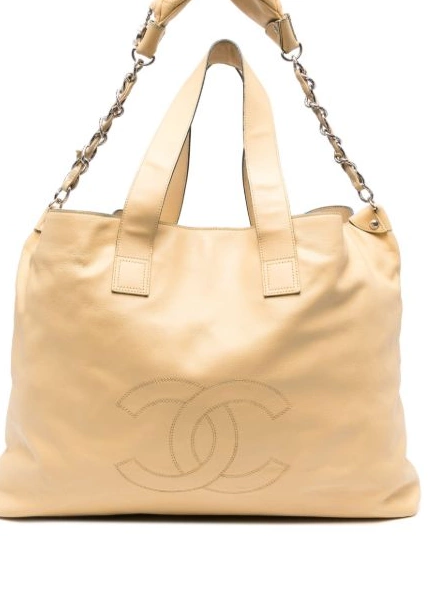 HOT SALE CHANEL large bag Edgy Women tote leather 0417